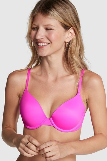 Buy Victoria's Secret PINK Pink Berry Smooth Lightly Lined Bra from Next  Malta