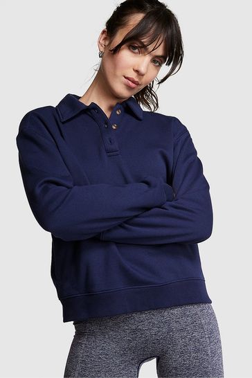 Navy blue polo sweatshirt new arrivals
