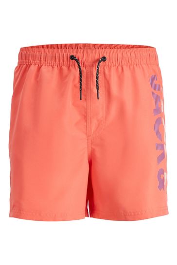 JACK & JONES Orange Swim Shorts