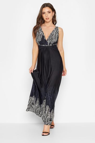 Black petite shop maxi dress uk