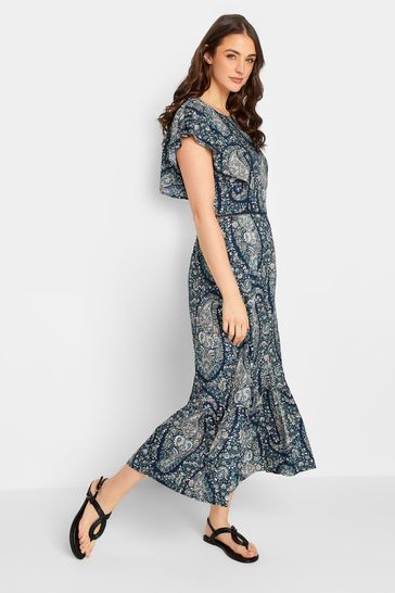 Black tall maxi dress hot sale