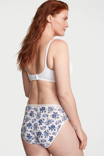 Buy Victoria's Secret Coconut White Toile Stretch Cotton High-Leg Brief  Panty from Next Luxembourg