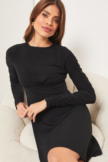 Black petite dress hot sale for funeral