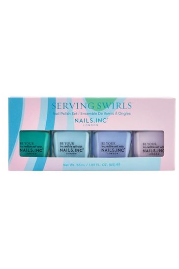 Buy NAILS INC Serving Swirls Nail Polish Set from the Next UK online shop