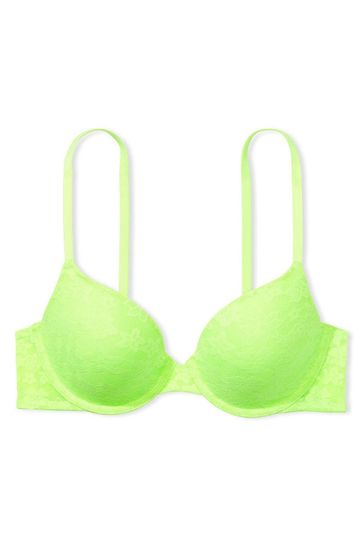 Buy Victoria's Secret Citron Yellow Lace Lightly Lined Full Cup Bra from  Next Luxembourg