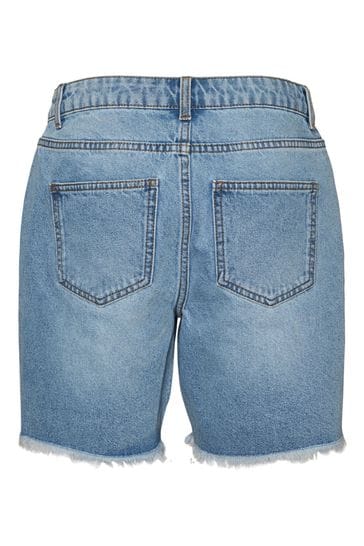 Ripped hem shorts sale