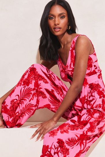 Lipsy pink jumpsuit store