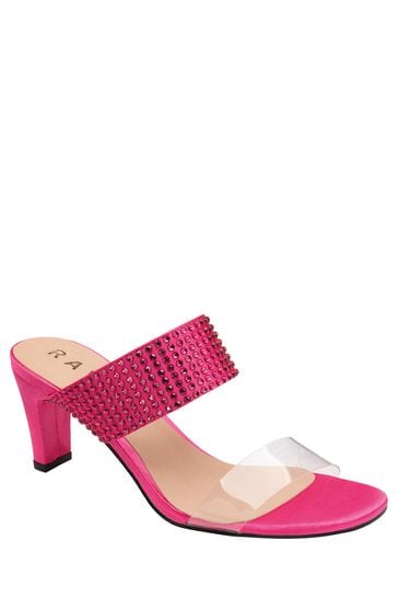 Ravel Pink Mule Occasion Shoes