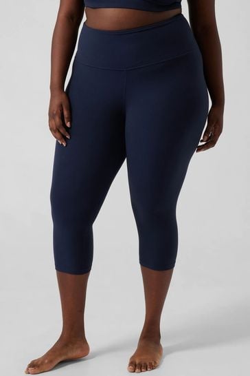 Buy Athleta Blue Elation High Rise Capri Leggings from the Next UK online  shop