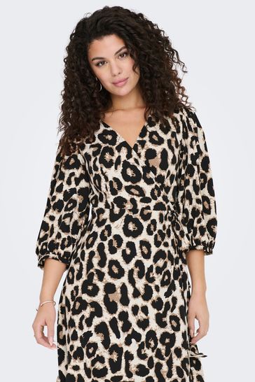 Only leopard best sale print dress
