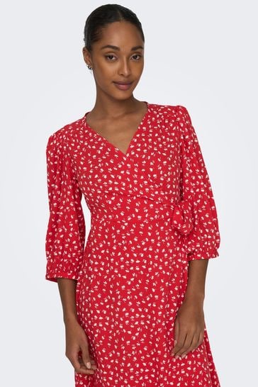 Only ditsy floral maxi dress top