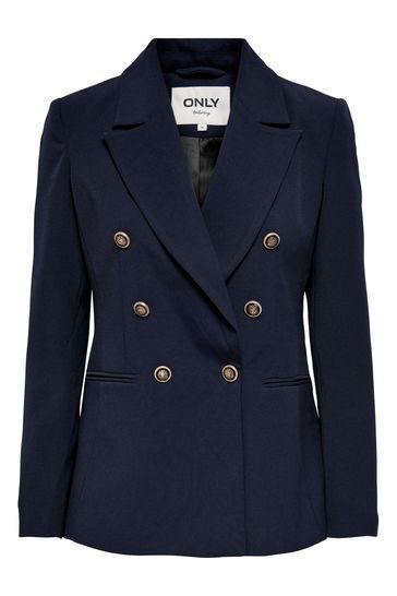 Navy military blazer shop