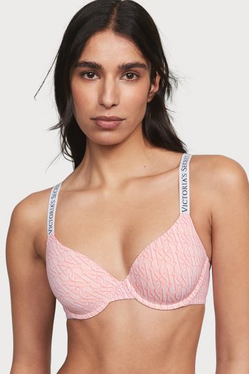 Buy Victoria's Secret Pink Lightly Lined Demi Bra from Next Luxembourg