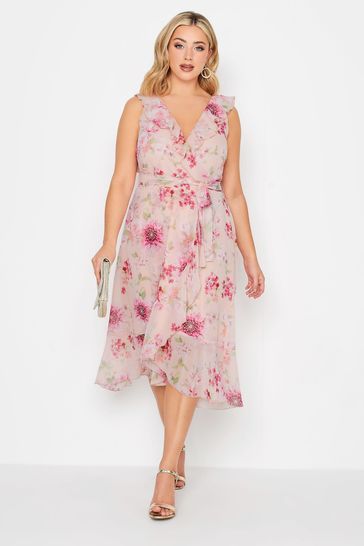 Double shop ruffle dress