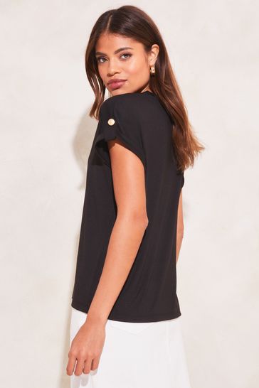 Army v neck t shirt top