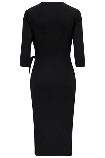 Black no top sleeve dress
