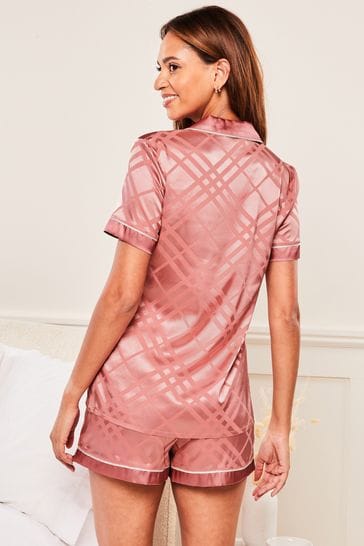 Lipsy short sleeve pyjama set top