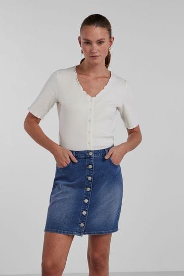 Jean skirt next top