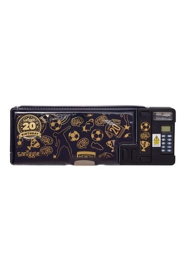 Smiggle Black Football 20th Birthday Pop Out Pencil Case