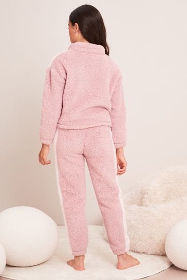 Furry pyjamas clearance