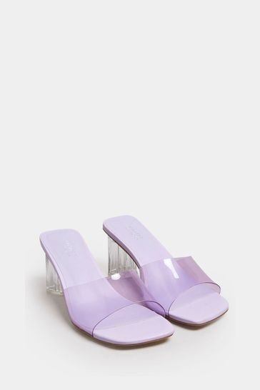Wide fit store perspex sandals