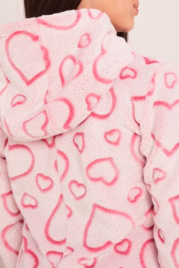 Buy Lipsy Pink Cosy Fleece All In One From 3 16yrs from Next Italy