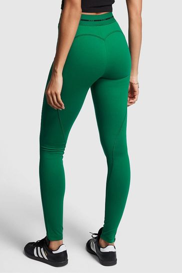 Buy Victoria s Secret PINK Garnet Green Logo Waistband Legging