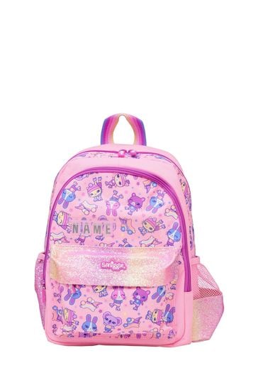 Smiggle Pink Movin' Junior ID Backpack