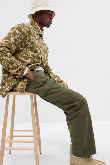 Gap green on sale cargo pants