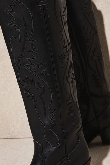 Lipsy knee high quilted riding boot new arrivals