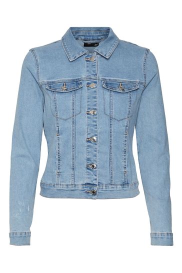 Buy Rafflesia Tolpis Women Denim Jacket (Light Blue_Small) at Amazon.in