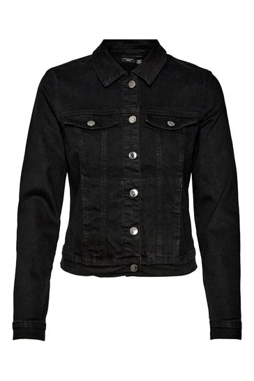 Vero moda new arrivals black denim jacket
