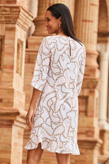 Hem shift dress hot sale