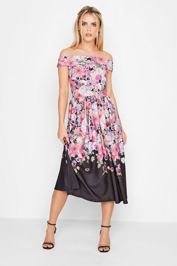 Petite bardot 2025 dress uk