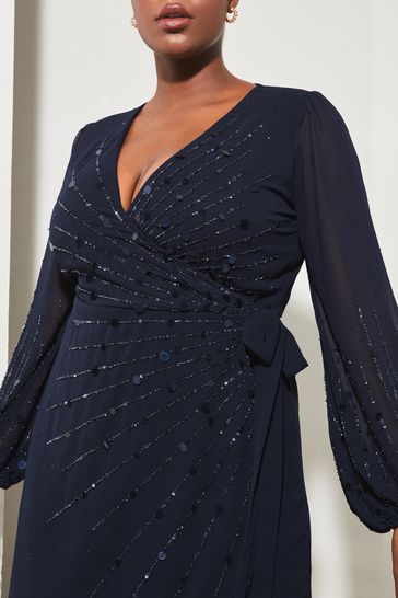 Lipsy embellished shift dress cheap