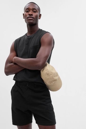 Men's sleeveless pocket t shirts deals