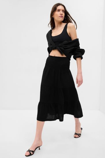 Midi shop skirt gap