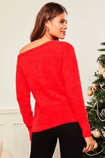 Lipsy off deals shoulder jumper