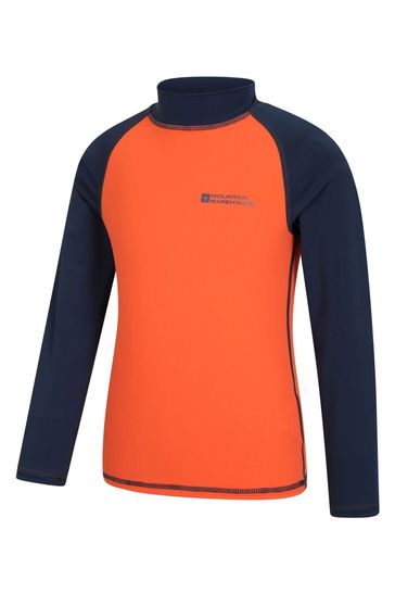 Boys orange rash guard store