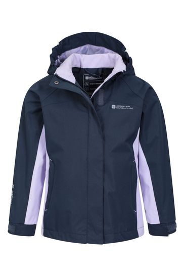 Buy Mountain Warehouse Blue Shelly II Waterproof Jacket Kids from Next Bahrain