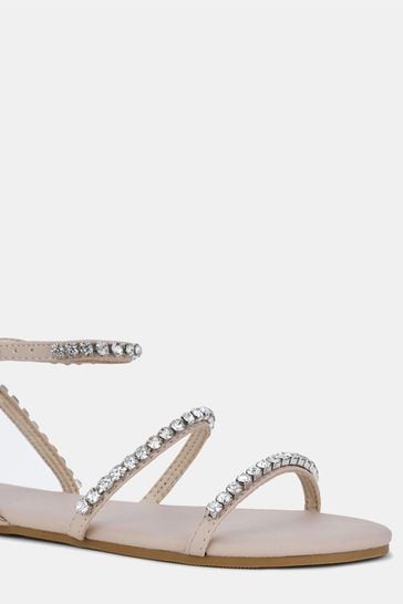 Calvin klein women's discount tamar flat sandals