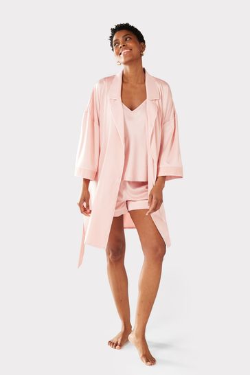 Blush Pink Brides Besties Hen Party Dressing Gown | Party Delights