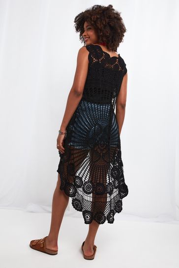 Crochet high low top clearance