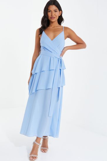 Quiz baby blue bridesmaid dresses online