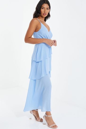 Quiz light blue shop dress