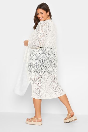 Lace maxi cardigan new arrivals