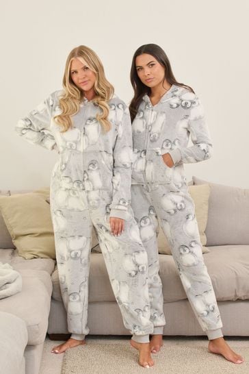 Buy Loungeable Penguin Luxury Fleece All In One de Next Espa a