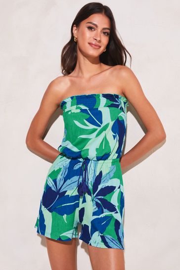 Lipsy bandeau sequin waist sales jumpsuit