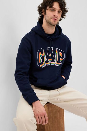 Gap Blue Pride Adult Logo Hoodie