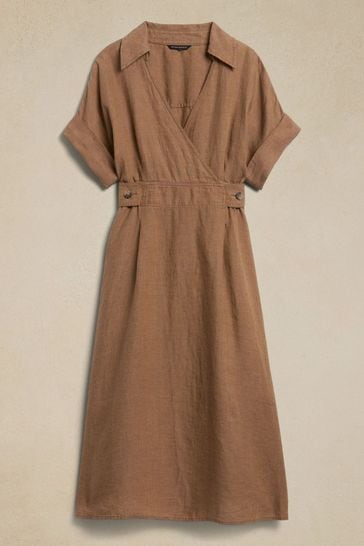 Banana republic linen shop dress